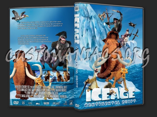 Ice Age  Continental Drift dvd cover