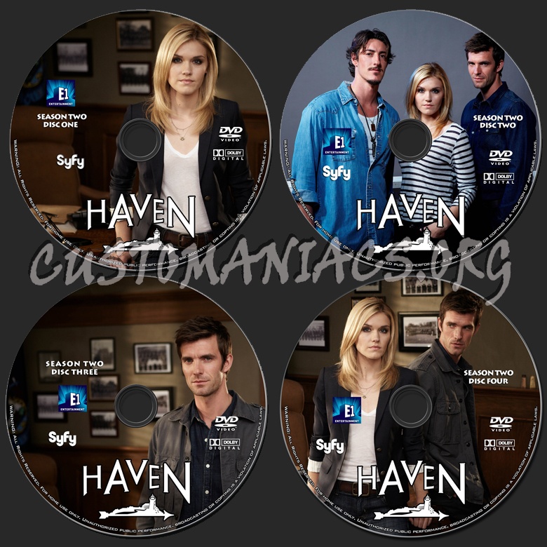 Haven - Season 2 dvd label