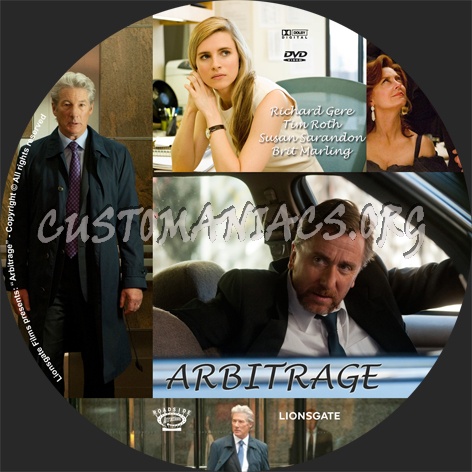 Arbitrage dvd label