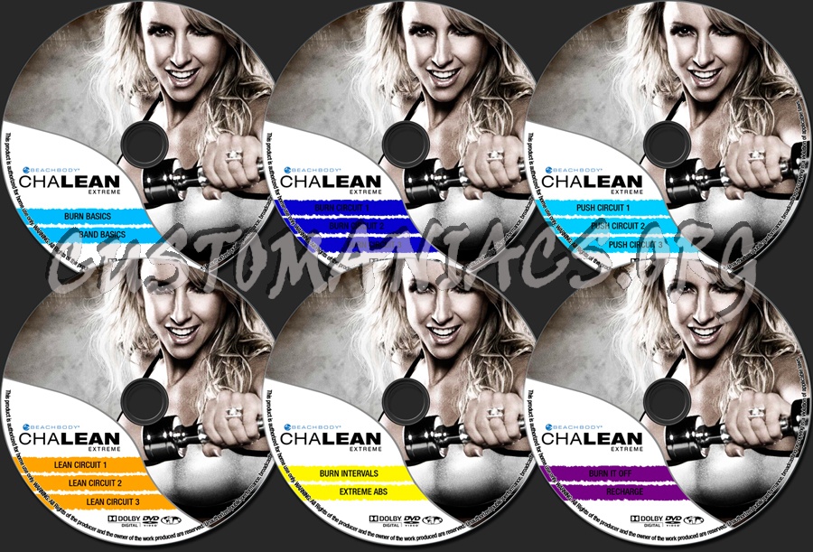 ChaLEAN Extreme dvd label