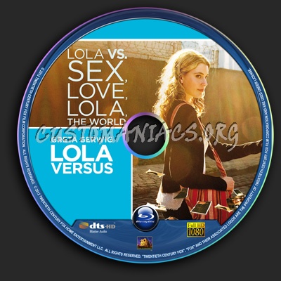 Lola Versus blu-ray label