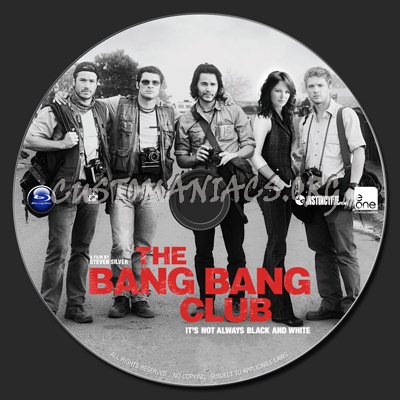 The Bang Bang Club (2010) blu-ray label