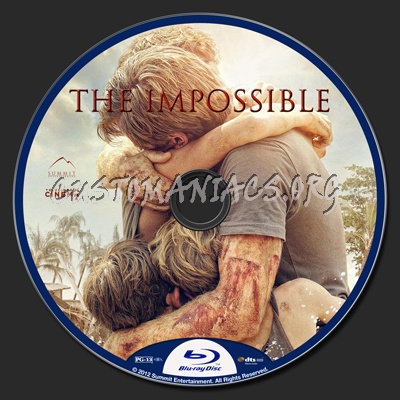 The Impossible blu-ray label