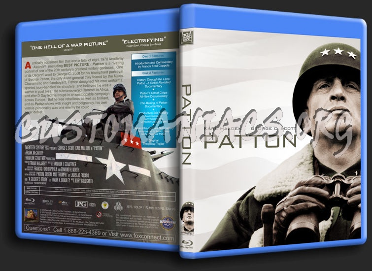 Patton blu-ray cover