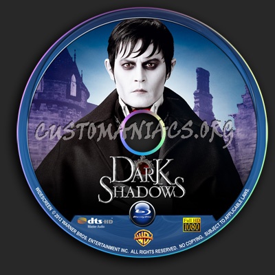 Dark Shadows blu-ray label