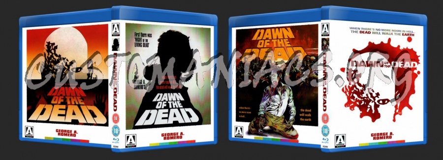 Dawn Of The Dead 1978 blu-ray cover