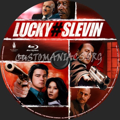 Lucky Number Slevin blu-ray label