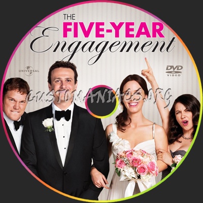 The Five Year Engagement dvd label