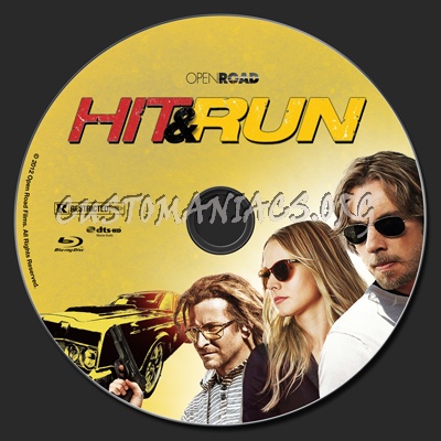 Hit And Run blu-ray label