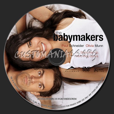 The Babymakers dvd label