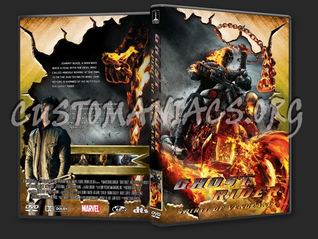 Ghost Rider Spirit of Vengeance dvd cover