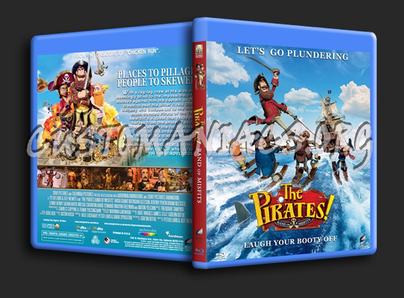 The Pirates Band of Misfits blu-ray cover