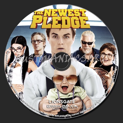 The Newest Pledge dvd label