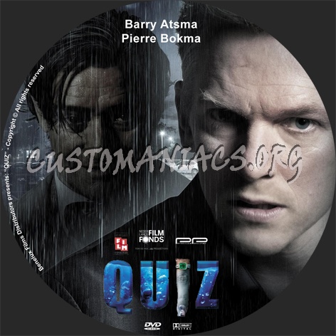 Quiz dvd label