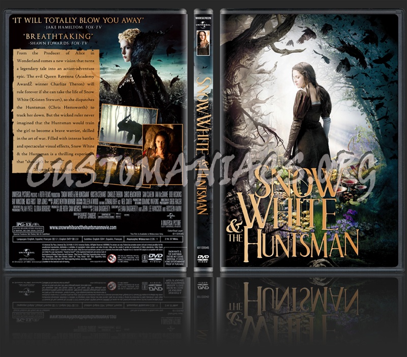 Snow White and the Huntsman dvd cover