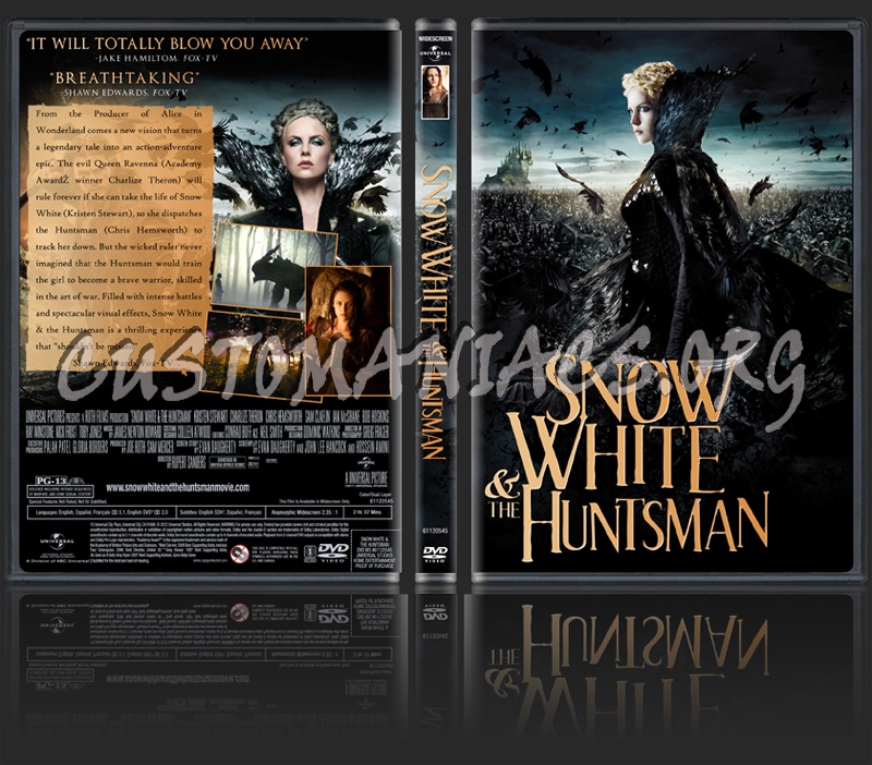 Snow White and the Huntsman dvd cover