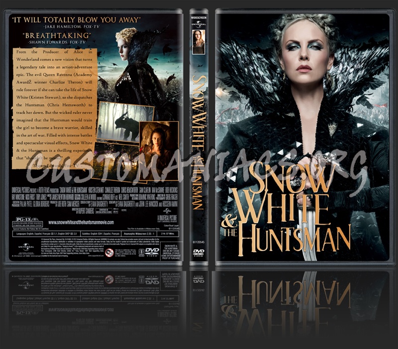 Snow White and the Huntsman dvd cover