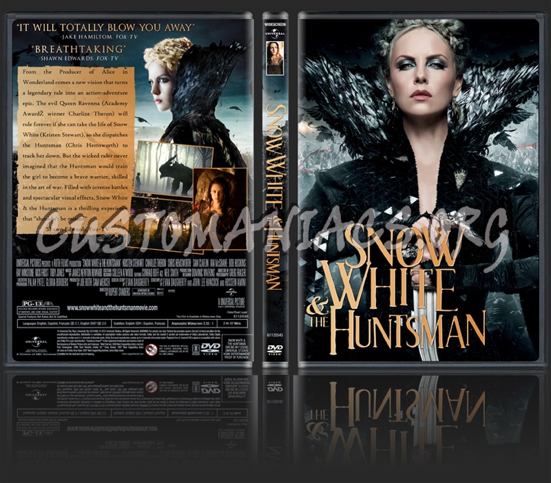 Snow White and the Huntsman dvd cover