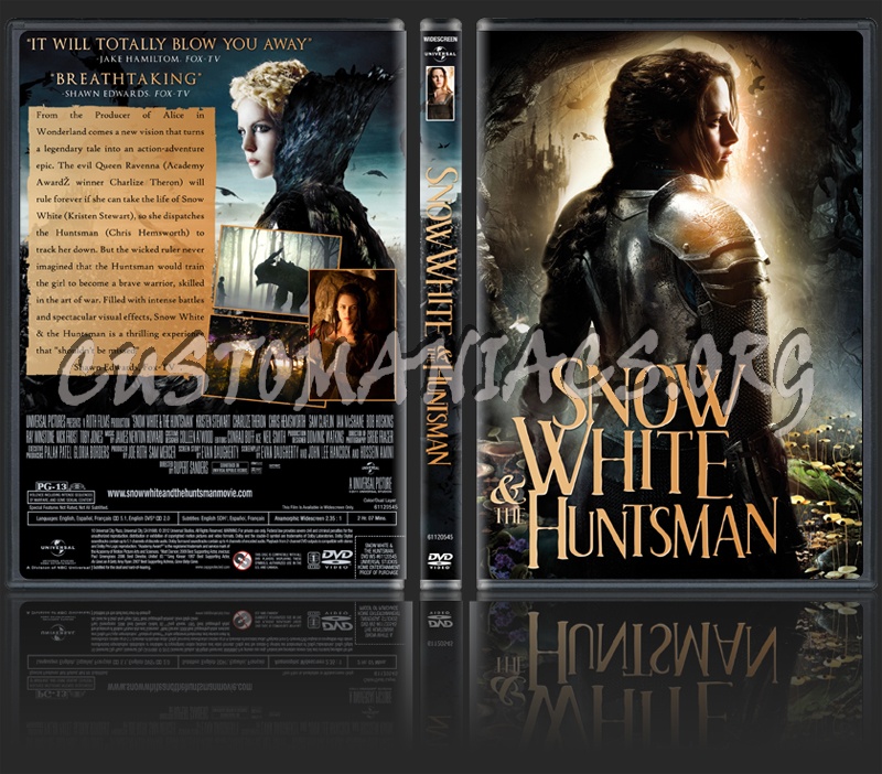 Snow White and the Huntsman dvd cover