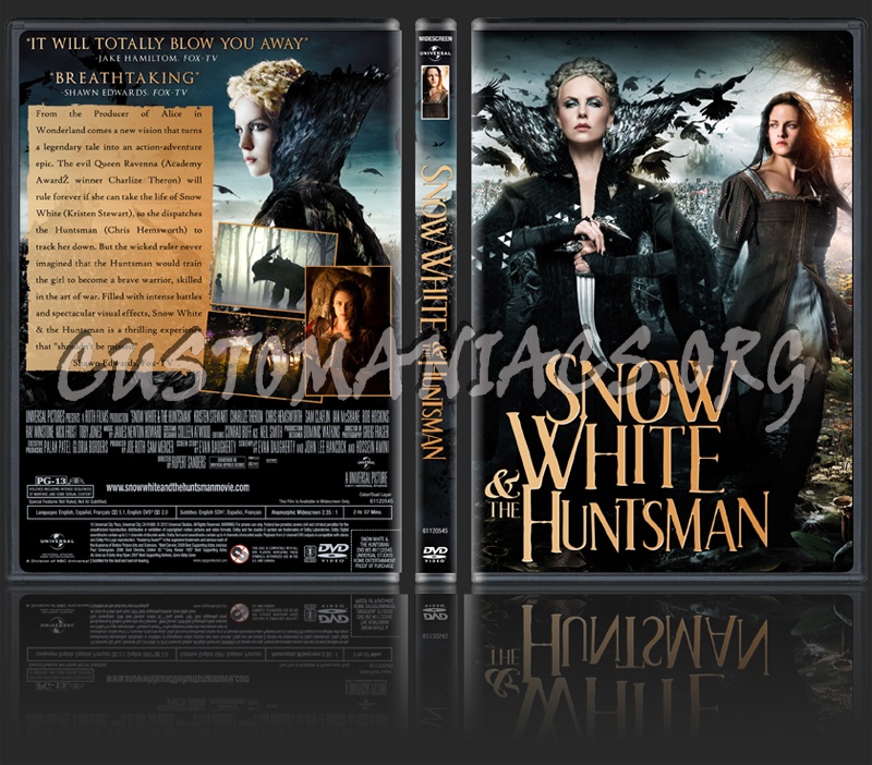 Snow White and the Huntsman dvd cover