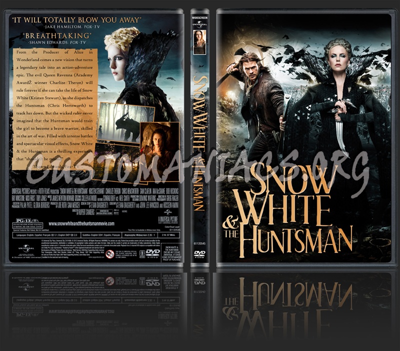 Snow White and the Huntsman dvd cover