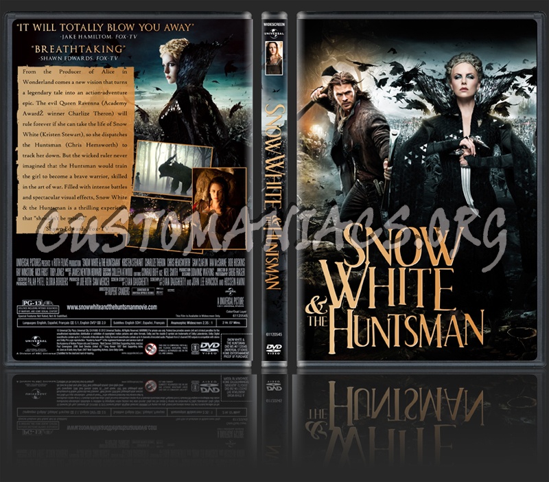 Snow White and the Huntsman dvd cover