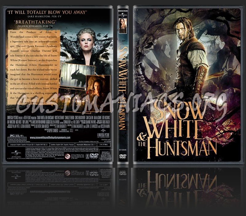 Snow White and the Huntsman dvd cover