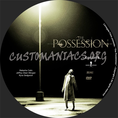 The Possession dvd label