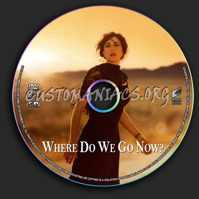 Where Do We Go Now dvd label