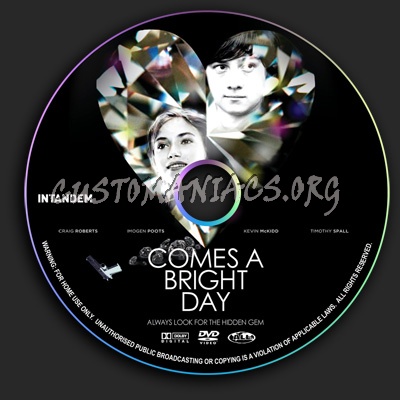 Comes a Bright Day dvd label