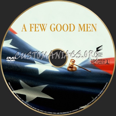 A Few Good Men dvd label