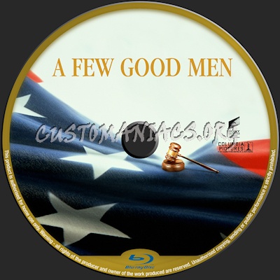 A Few Good Men blu-ray label