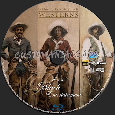 Celebrating Legendary Black Westerns blu-ray label