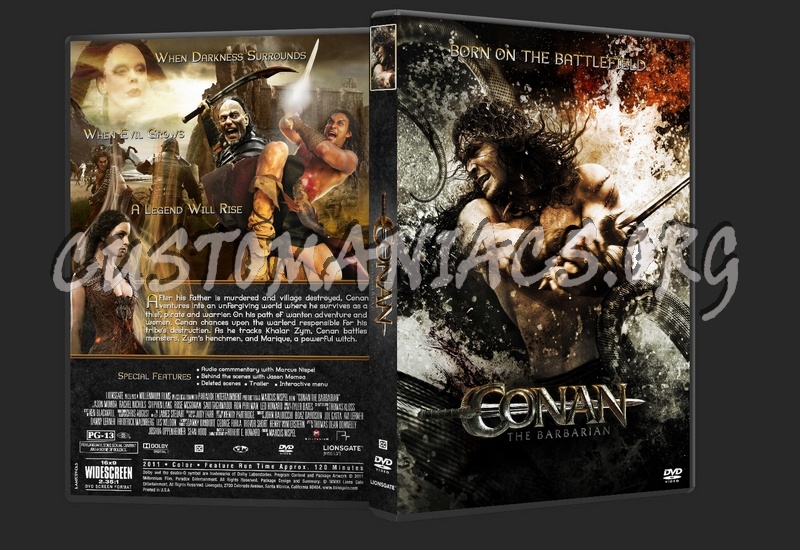 Conan the Barbarian dvd cover