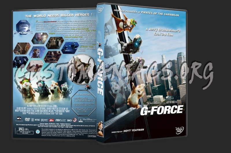 G-Force dvd cover