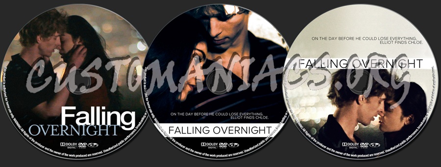 Falling Overnight dvd label