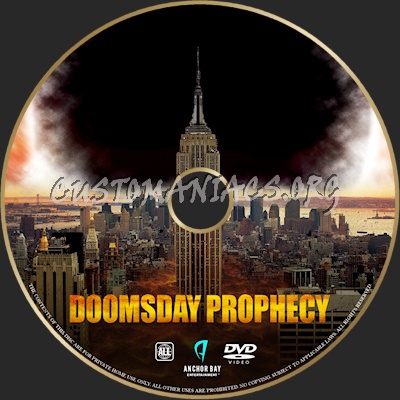 Doomsday Prophecy dvd label