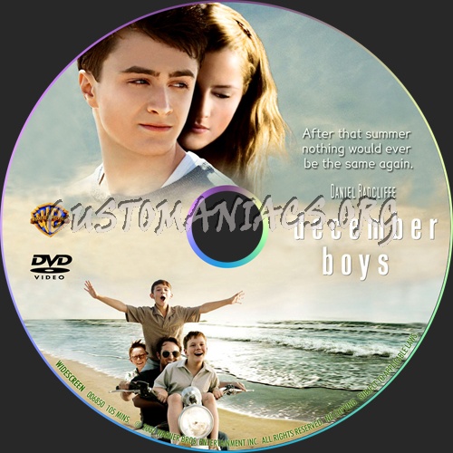 December Boys dvd label