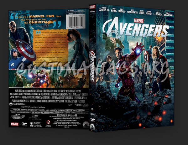 The Avengers dvd cover