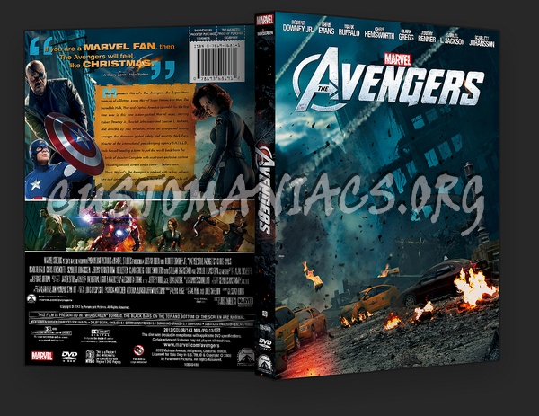 The Avengers dvd cover