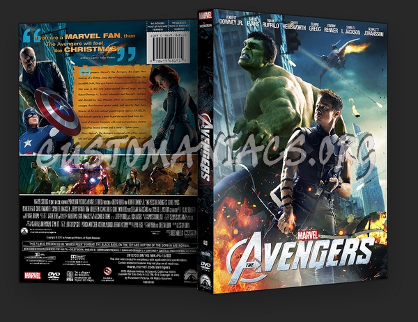 The Avengers dvd cover