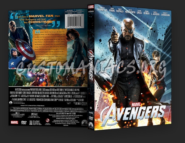 The Avengers dvd cover