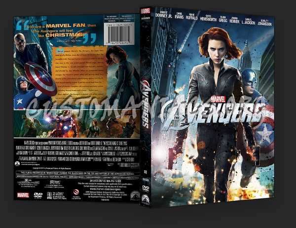 The Avengers dvd cover