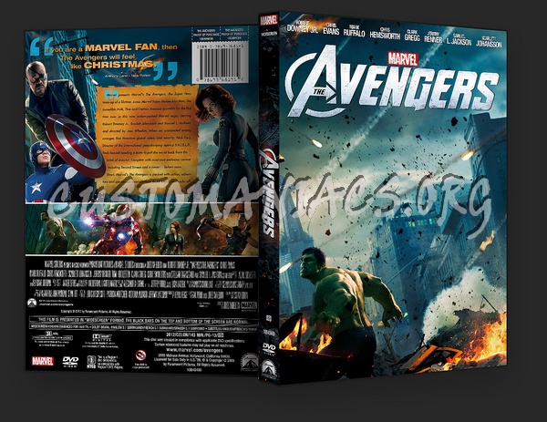 The Avengers dvd cover