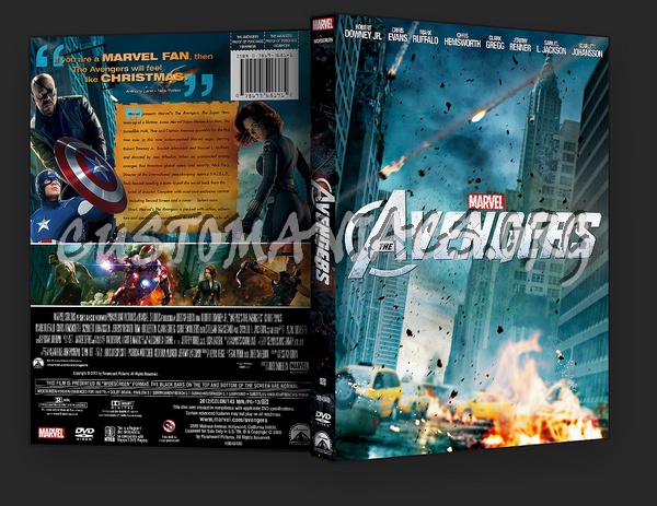 The Avengers dvd cover