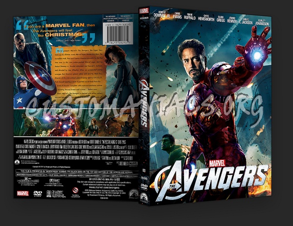 The Avengers dvd cover