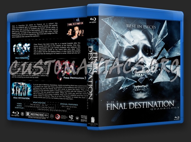 Final Destination Quadrilogy blu-ray cover