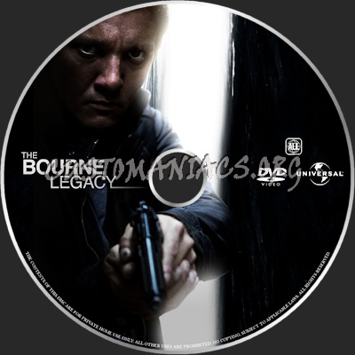 The Bourne Legacy dvd label