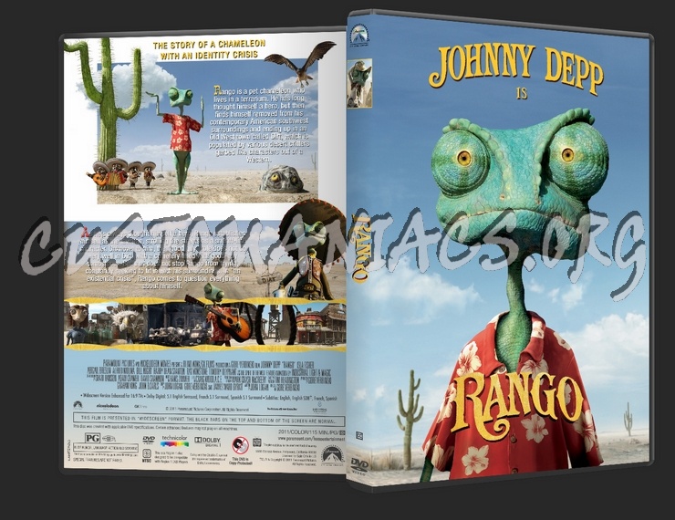 Rango dvd cover