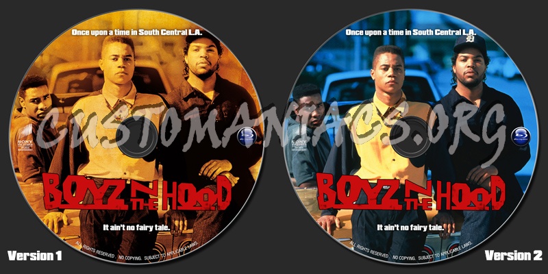 Boyz n The Hood (1991) blu-ray label